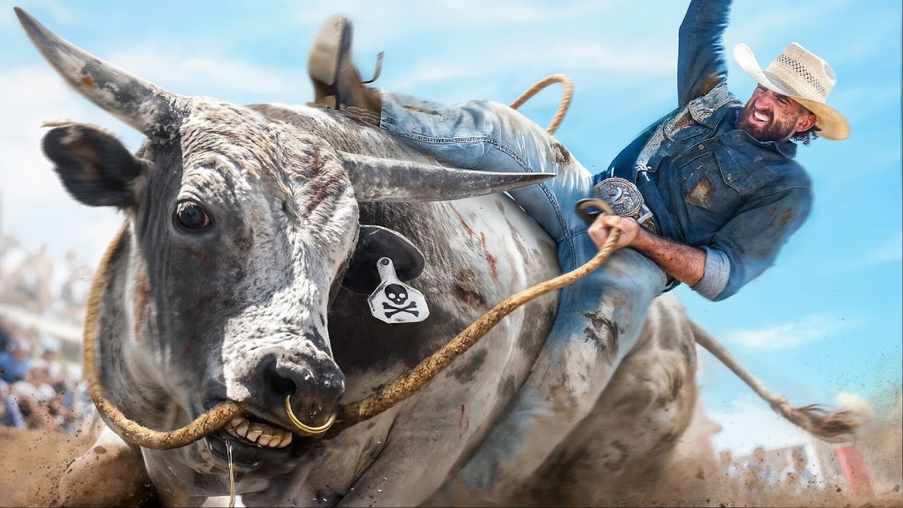 Average Dude vs Rodeo Bull